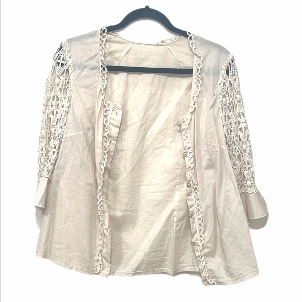 Vintage Crochet Blouse